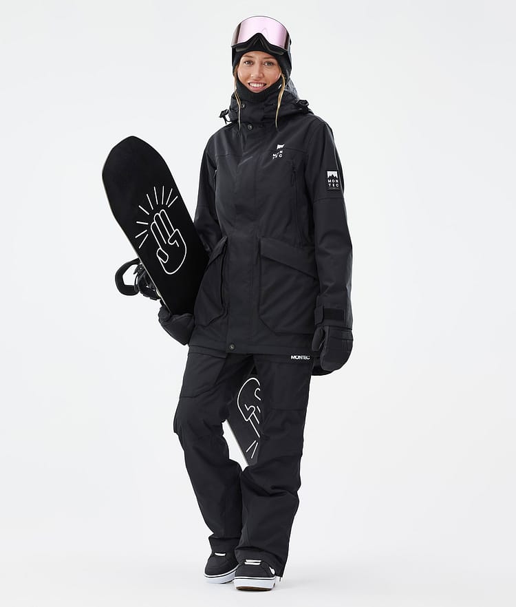 Montec Virago W Snowboardjacka Dam Black, Bild 3 av 10