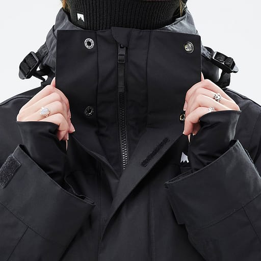 Främre dragkedja med dubbla flikar Huvudproduktbild,