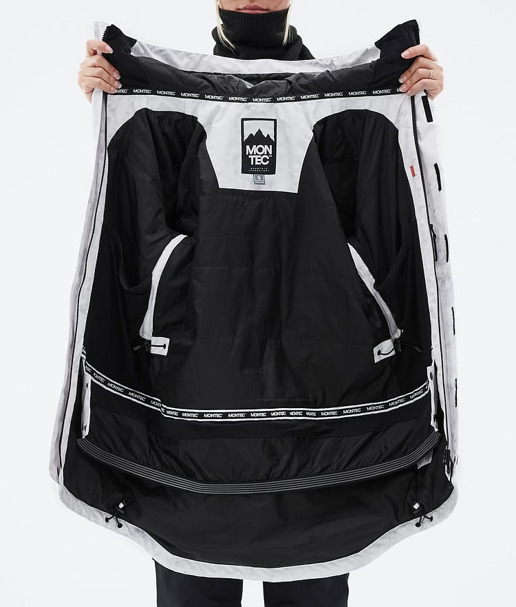 Montec Virago W Skidjacka Dam White Tiedye, Bild 10 av 10