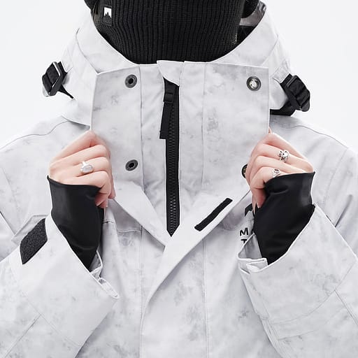 Främre dragkedja med dubbla flikar Huvudproduktbild,