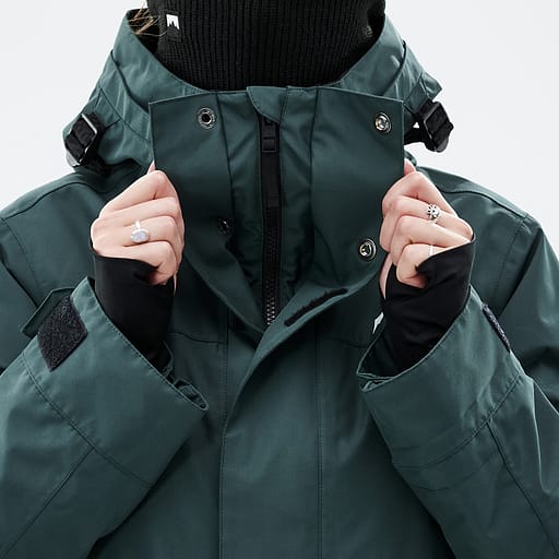 Främre dragkedja med dubbla flikar Huvudproduktbild,