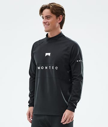 Montec Alpha Underställströja Man Black
