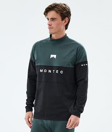 Montec Alpha Underställströja Dark Atlantic/Black