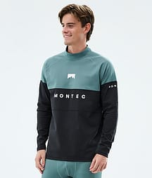 Montec Alpha Underställströja Herr Atlantic/Black