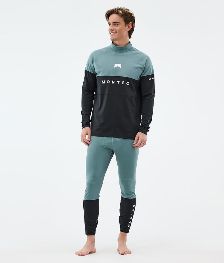 Montec Alpha Underställströja Herr Atlantic/Black, Bild 3 av 5