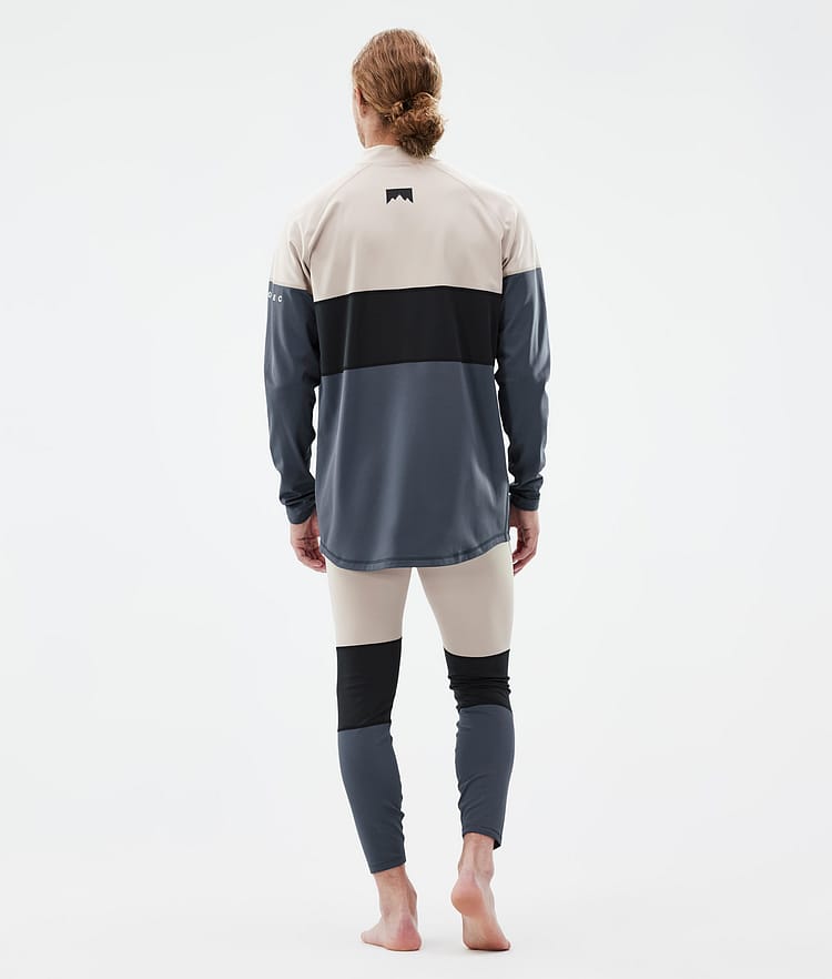 Montec Alpha Underställströja Herr Sand/Black/Metal Blue, Bild 5 av 6