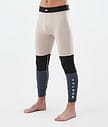 Montec Alpha Underställsbyxa Herr Sand/Black/Metal Blue