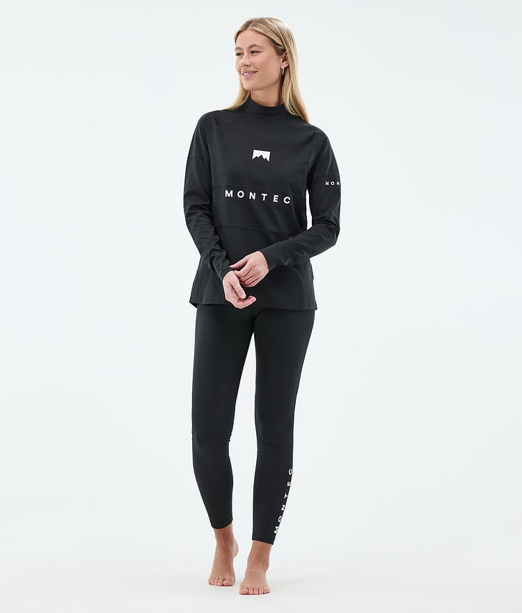 Montec Alpha W Underställströja Dam Black, Bild 3 av 5