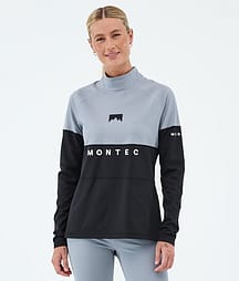 Montec Alpha W Underställströja Dam Soft Blue/Black