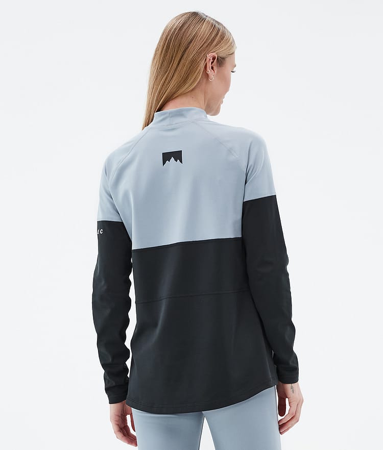 Montec Alpha W Underställströja Dam Soft Blue/Black, Bild 5 av 5