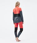 Montec Alpha W Underställströja Dam Coral/Black/Metal Blue, Bild 5 av 5