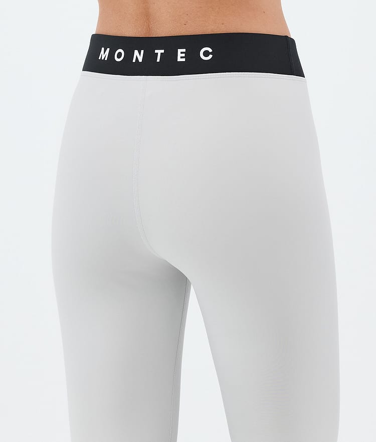 Montec Alpha W Underställsbyxa Dam Light Grey/Black/Metal Blue, Bild 6 av 7