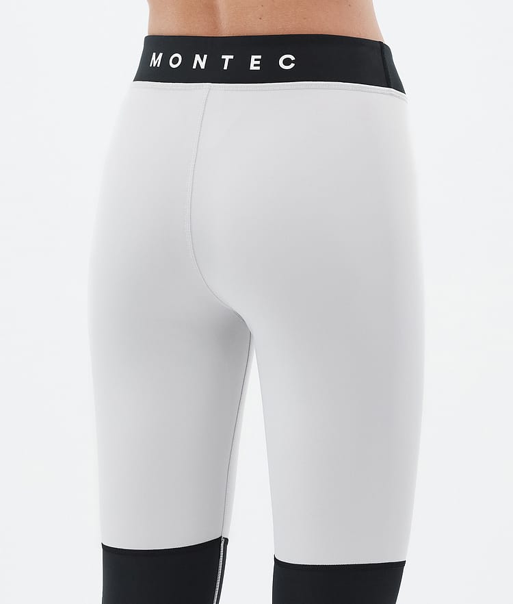 Montec Alpha W Underställsbyxa Dam Light Grey/Black/Metal Blue, Bild 6 av 7