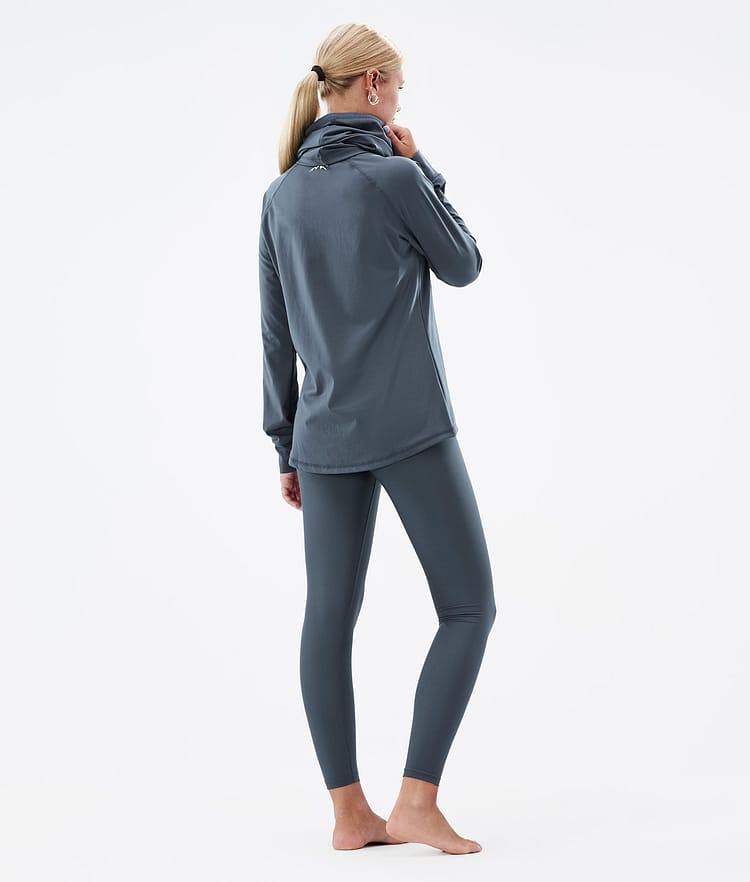 Dope Snuggle W 22 Underställströja Dam 2X-Up Metal Blue, Bild 5 av 6