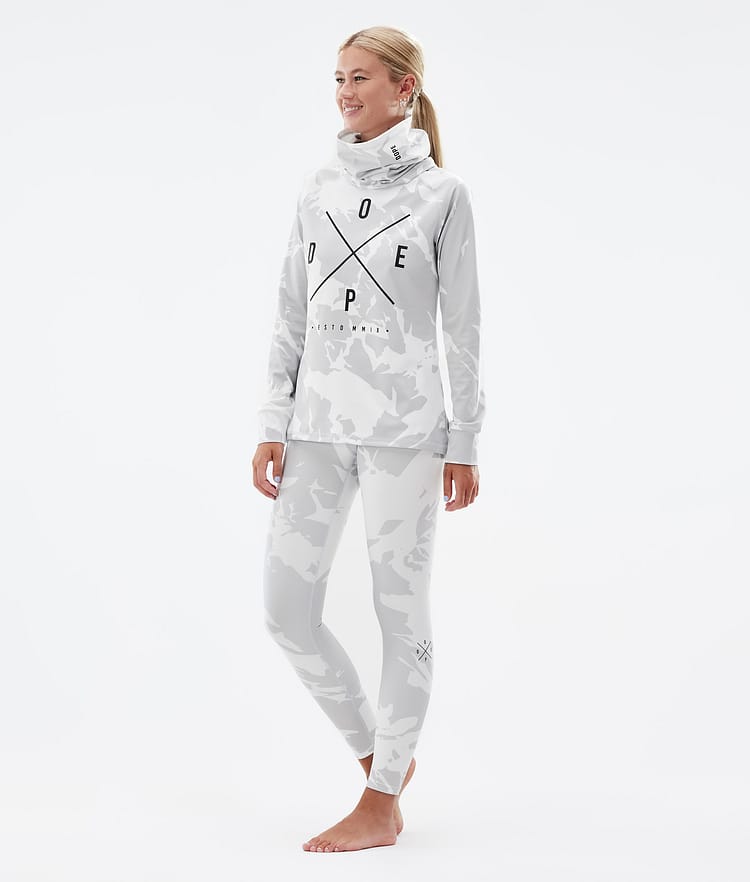 Dope Snuggle W 2022 Underställströja Dam 2X-Up Grey Camo, Bild 4 av 6