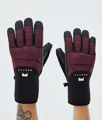 Montec Kilo 22 Skidhandskar Burgundy