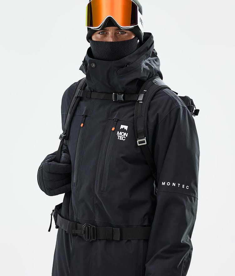 Montec Fawk Snowboardjacka Herr Black Renewed, Bild 2 av 10