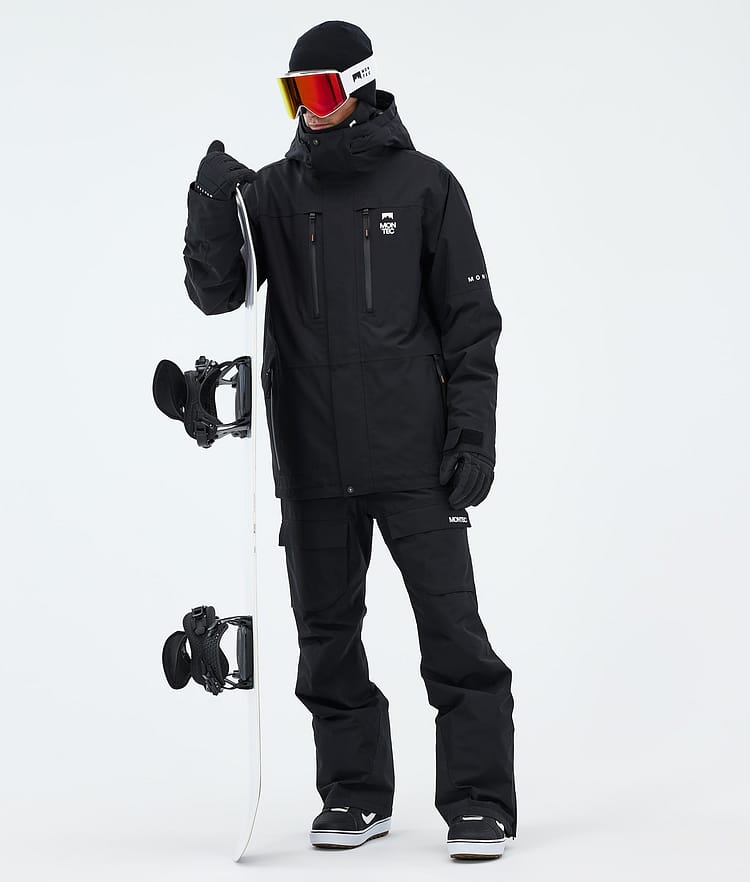 Montec Fawk Snowboardjacka Herr Black, Bild 2 av 9