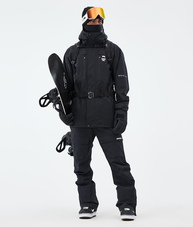 Montec Fawk Snowboardjacka Herr Black Renewed, Bild 3 av 10
