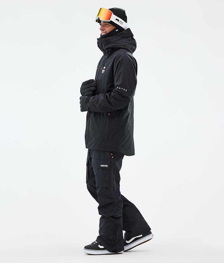 Montec Fawk Snowboardjacka Herr Black Renewed, Bild 4 av 10