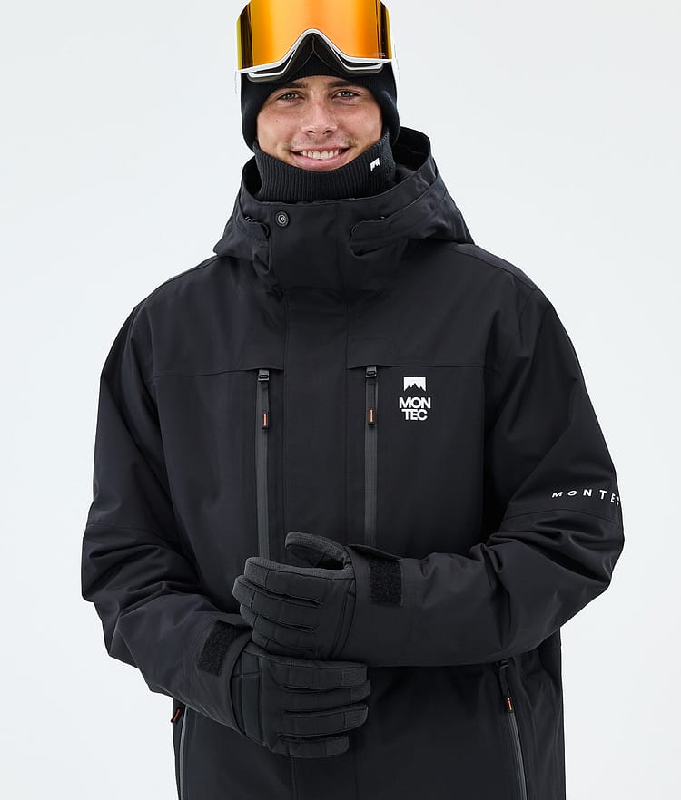 Montec Fawk Snowboardjacka Herr Black, Bild 4 av 9