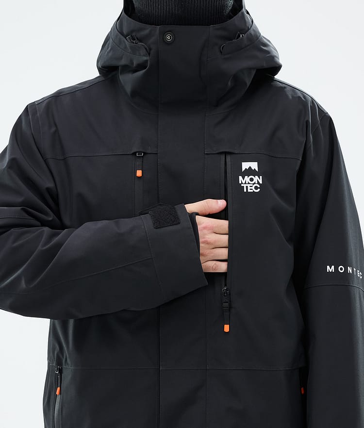 Montec Fawk Snowboardjacka Herr Black Renewed, Bild 9 av 10