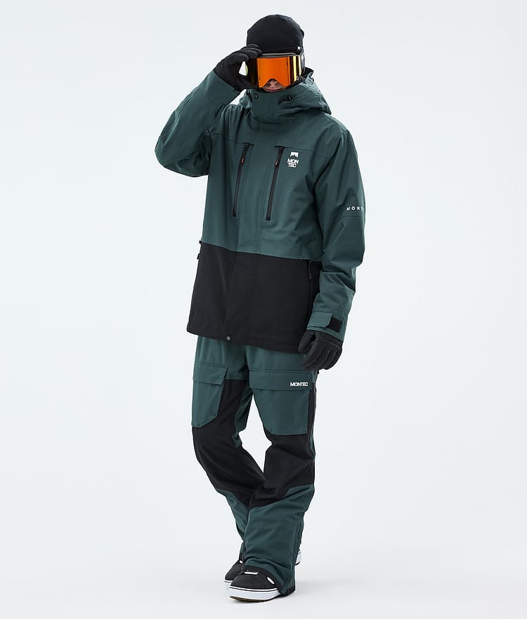Montec Fawk Snowboardjacka Herr Dark Atlantic/Black, Image 2 of 9