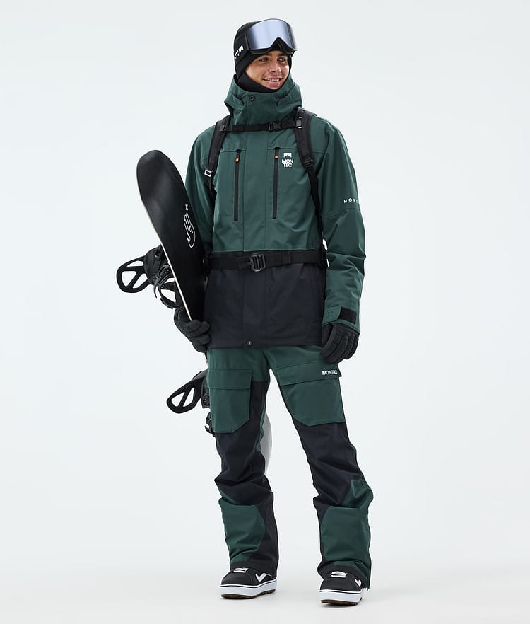 Montec Fawk Snowboardjacka Herr Dark Atlantic/Black, Bild 3 av 10