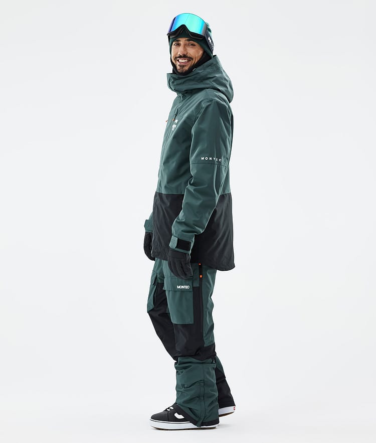 Montec Fawk Snowboardjacka Herr Dark Atlantic/Black