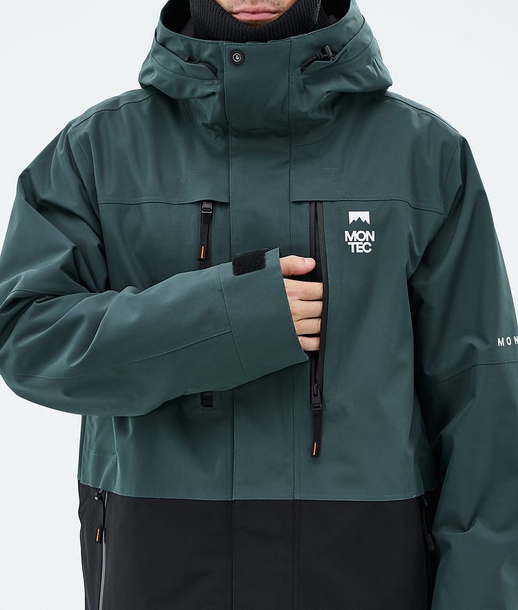 Montec Fawk Snowboardjacka Herr Dark Atlantic/Black, Image 8 of 9