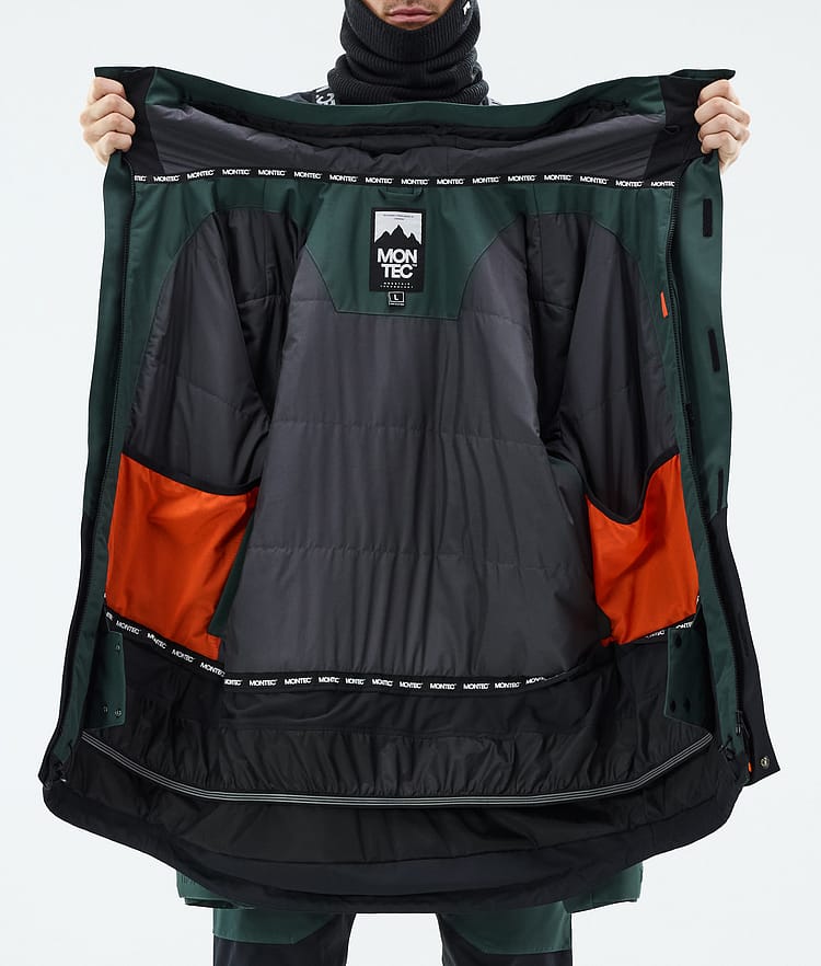 Montec Fawk Snowboardjacka Herr Dark Atlantic/Black, Bild 10 av 10