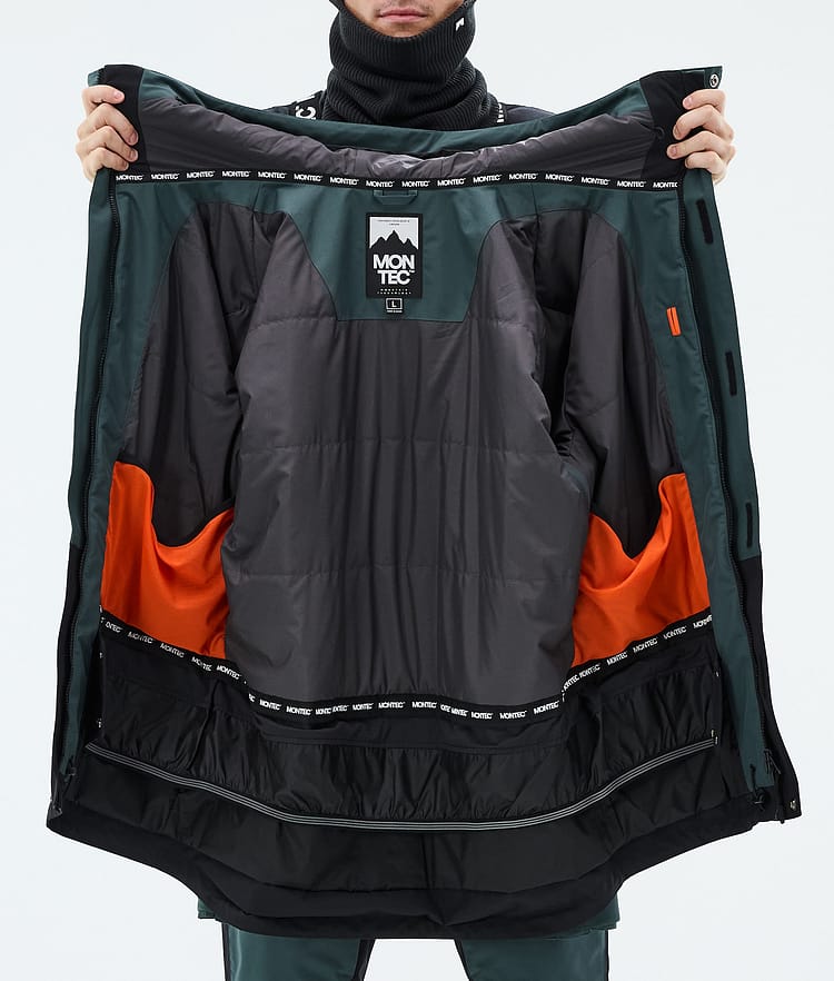 Montec Fawk Snowboardjacka Herr Dark Atlantic/Black, Image 9 of 9