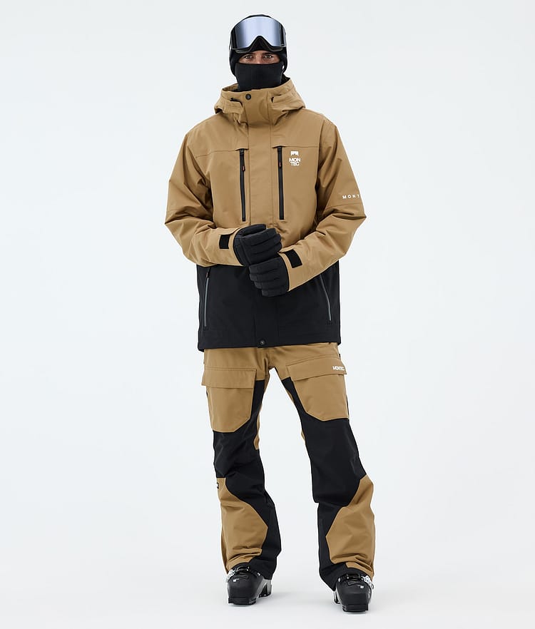 Montec Fawk Skidjacka Herr Gold/Black, Bild 2 av 9