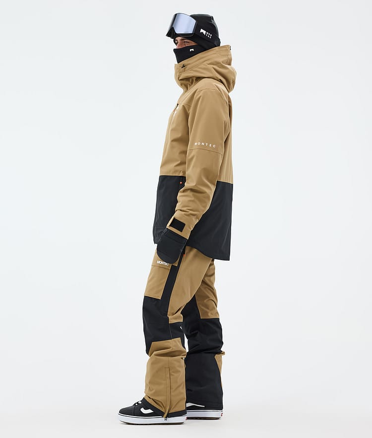 Montec Fawk Snowboardjacka Herr Gold/Black, Bild 4 av 10