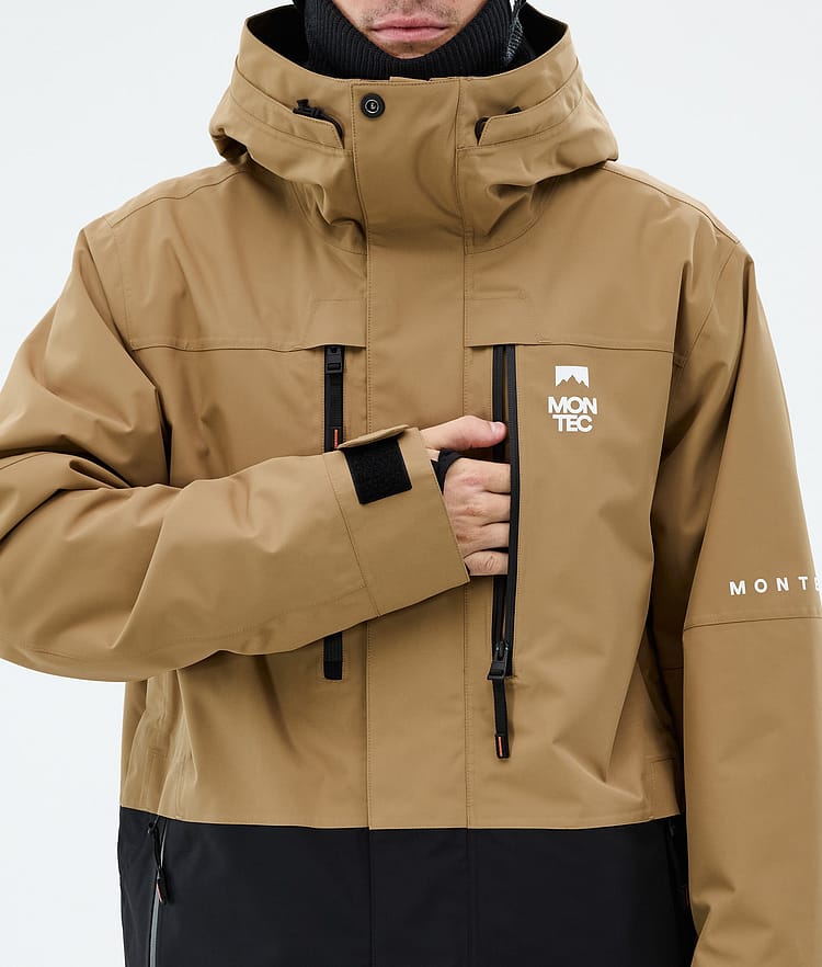 Montec Fawk Skidjacka Herr Gold/Black, Bild 8 av 9