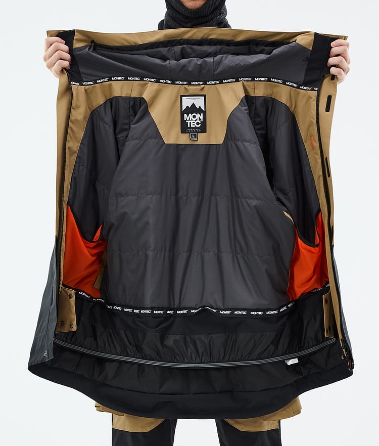 Montec Fawk Skidjacka Herr Gold/Black, Bild 10 av 10