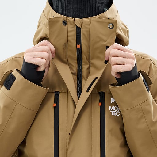 Främre dragkedja med dubbla flikar Huvudproduktbild,