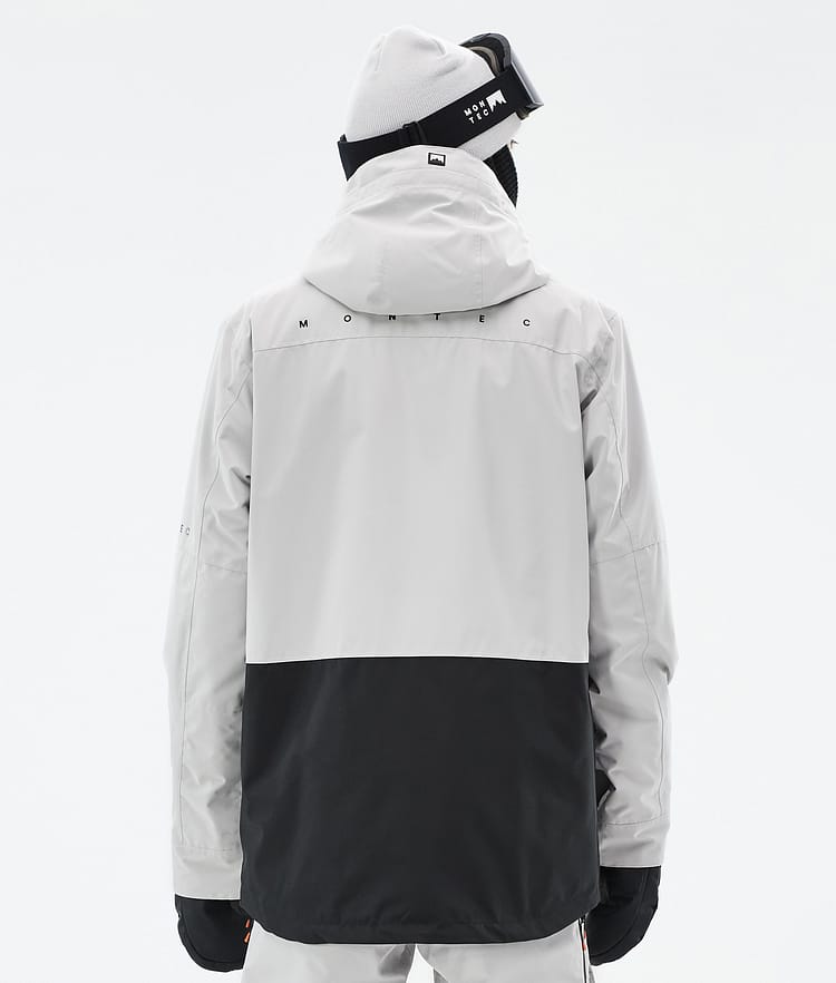 Montec Fawk Snowboardjacka Herr Light Grey/Black Renewed, Bild 7 av 10