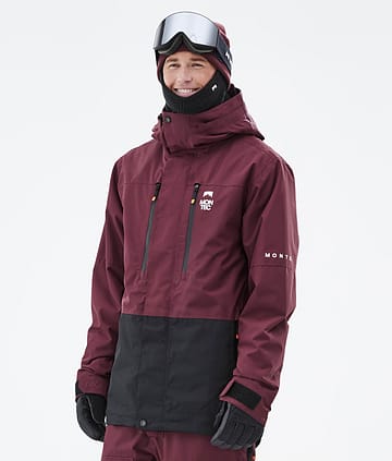 Montec Fawk Snowboardjacka Burgundy/Black