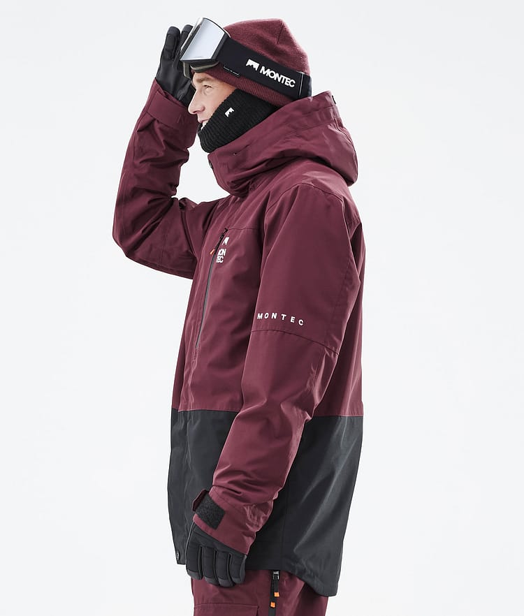 Montec Fawk Skidjacka Herr Burgundy/Black