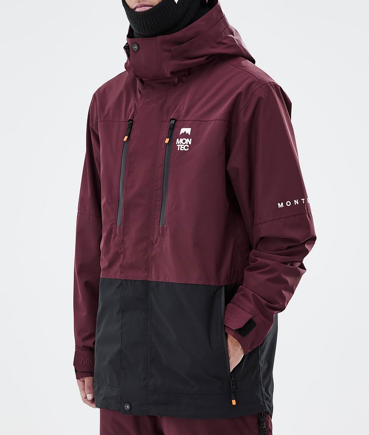 Montec Fawk Snowboardjacka Herr Burgundy/Black, Bild 8 av 10