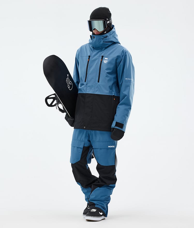 Montec Fawk Snowboardjacka Herr Blue Steel/Black, Bild 3 av 10
