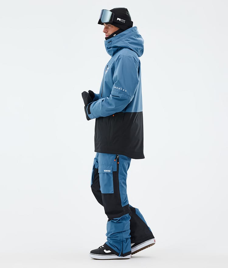 Montec Fawk Snowboardjacka Herr Blue Steel/Black, Bild 4 av 10