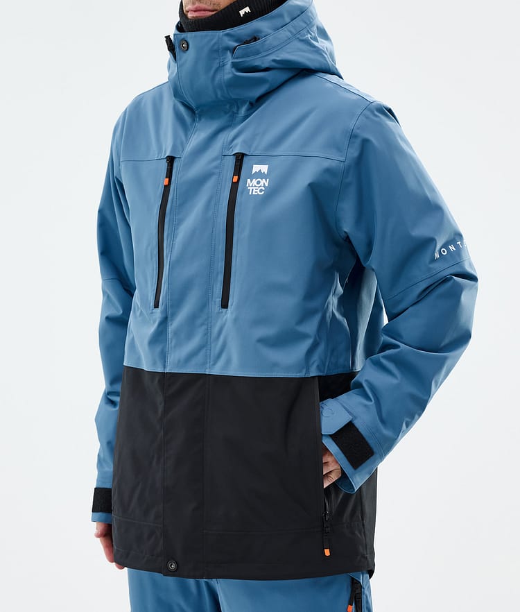 Montec Fawk Snowboardjacka Herr Blue Steel/Black, Bild 8 av 10