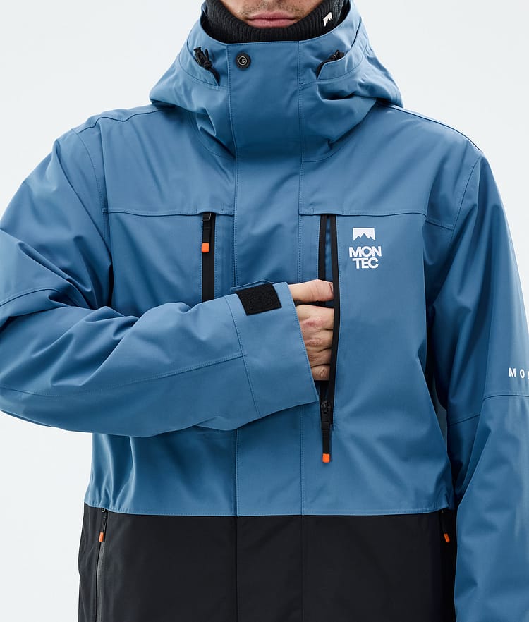 Montec Fawk Snowboardjacka Herr Blue Steel/Black, Bild 9 av 10