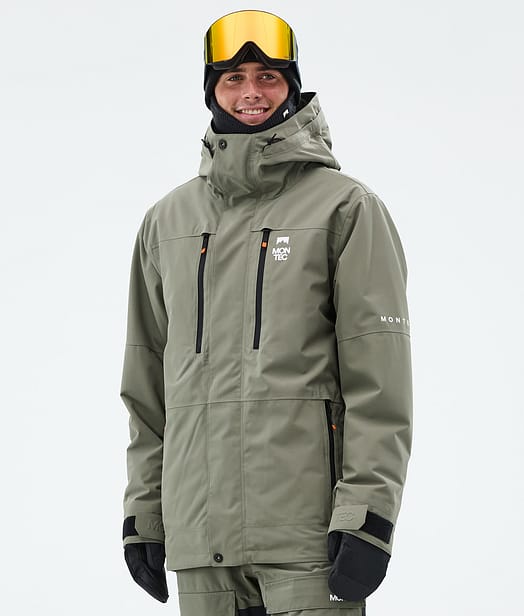 Montec Fawk Snowboardjacka Herr Greenish