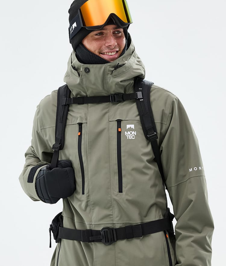 Montec Fawk Snowboardjacka Herr Greenish, Bild 2 av 10