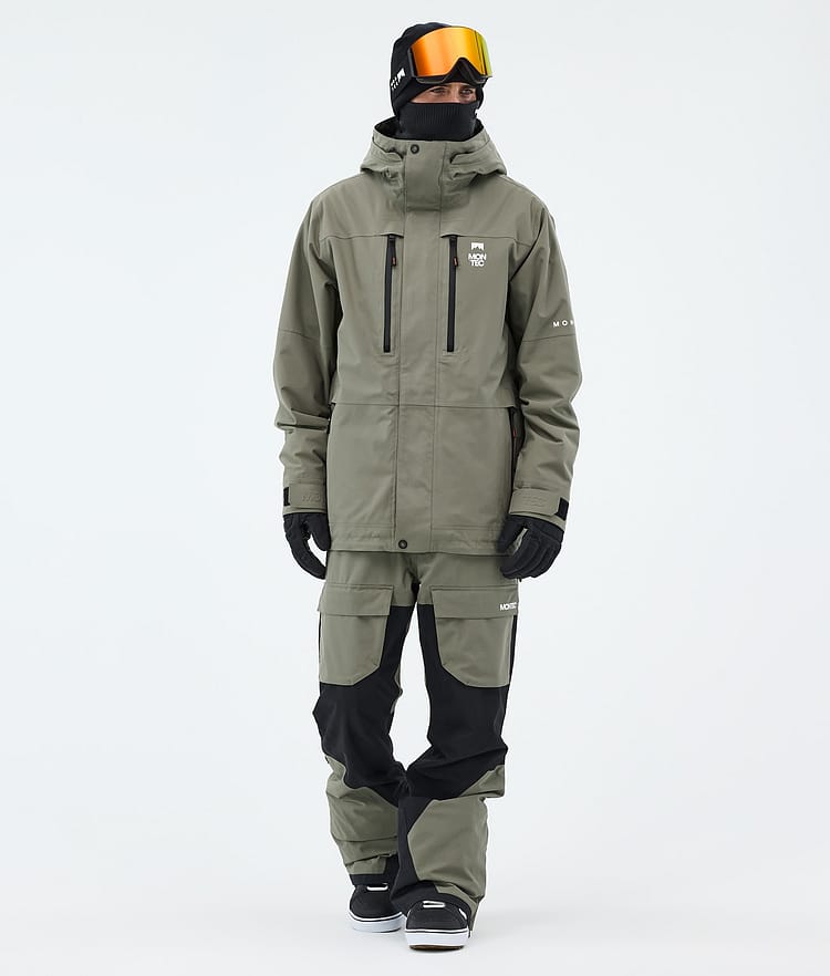 Montec Fawk Snowboardjacka Herr Greenish, Bild 2 av 9