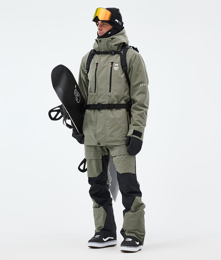 Montec Fawk Snowboardjacka Herr Greenish, Bild 3 av 10