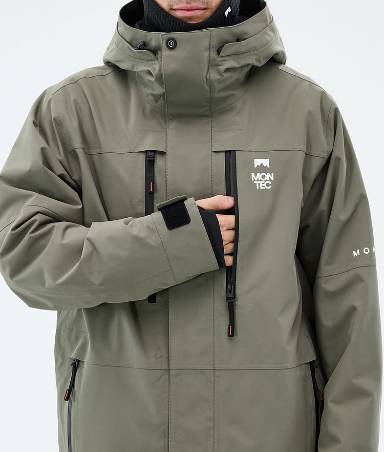 Montec Fawk Snowboardjacka Herr Greenish, Bild 8 av 9